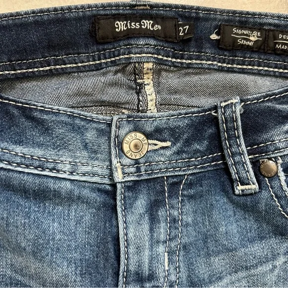 Miss Me signature Skinny Jeans size 27 - Picture 5 of 15